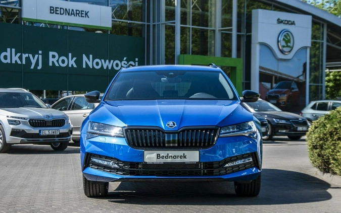 Skoda Superb cena 177900 przebieg: 5, rok produkcji 2024 z Borne Sulinowo małe 379